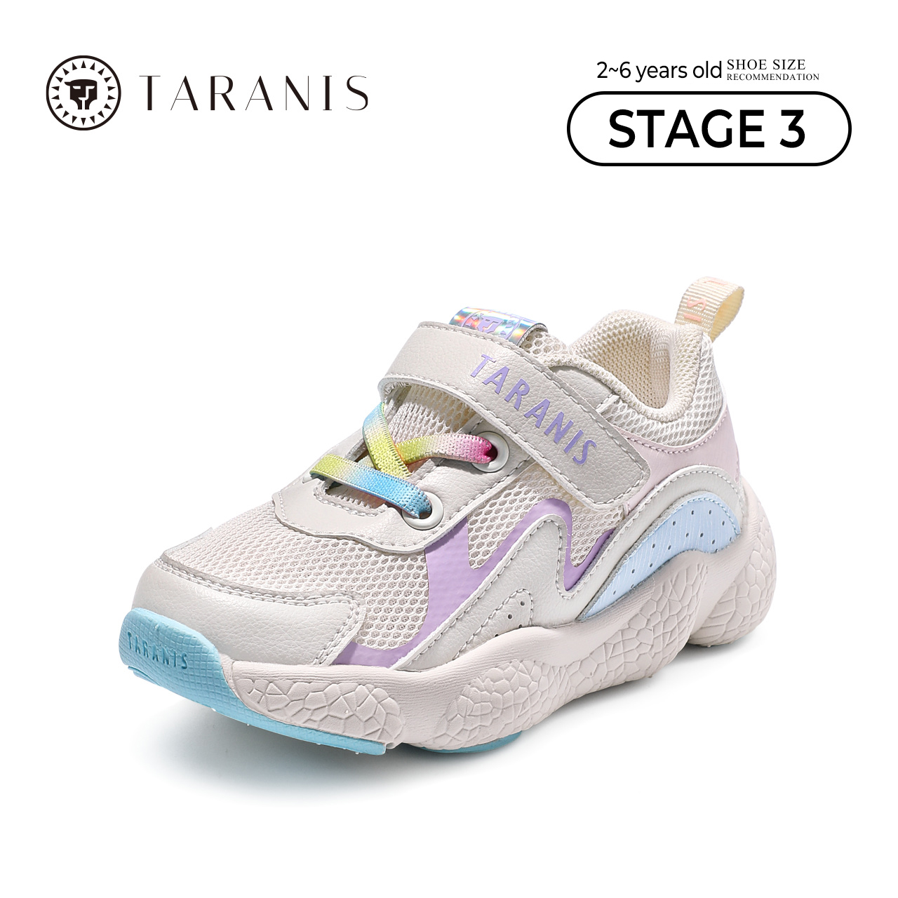 TARANIS2023 Children's Shoes Spring New Casual Shoes Non-slip Running 