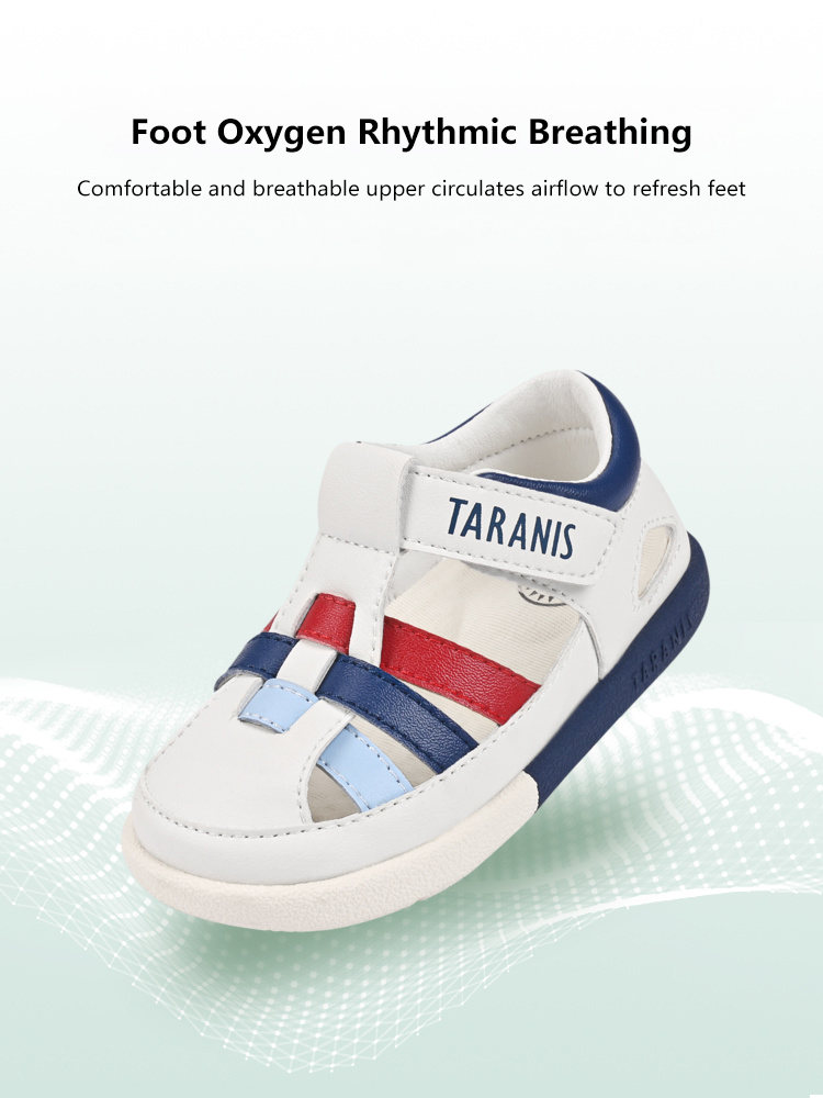 TARANISkids Kids Anti Kick Baby Toddler Shoes Summer Non Slip Soft Sole Sandals