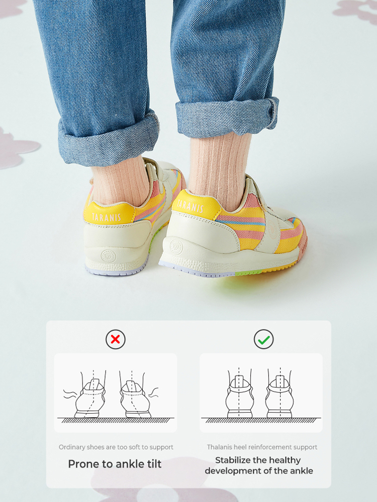 TARANISkids Spring Non-slip Soft Bottom Mesh Breathable Casual Shoes