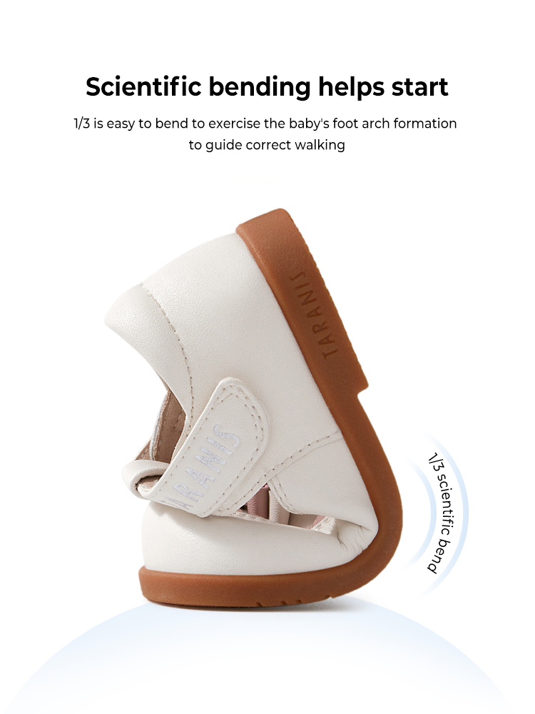 TARANISkids Spring Soft-soled Bowknot Hollow Shoes