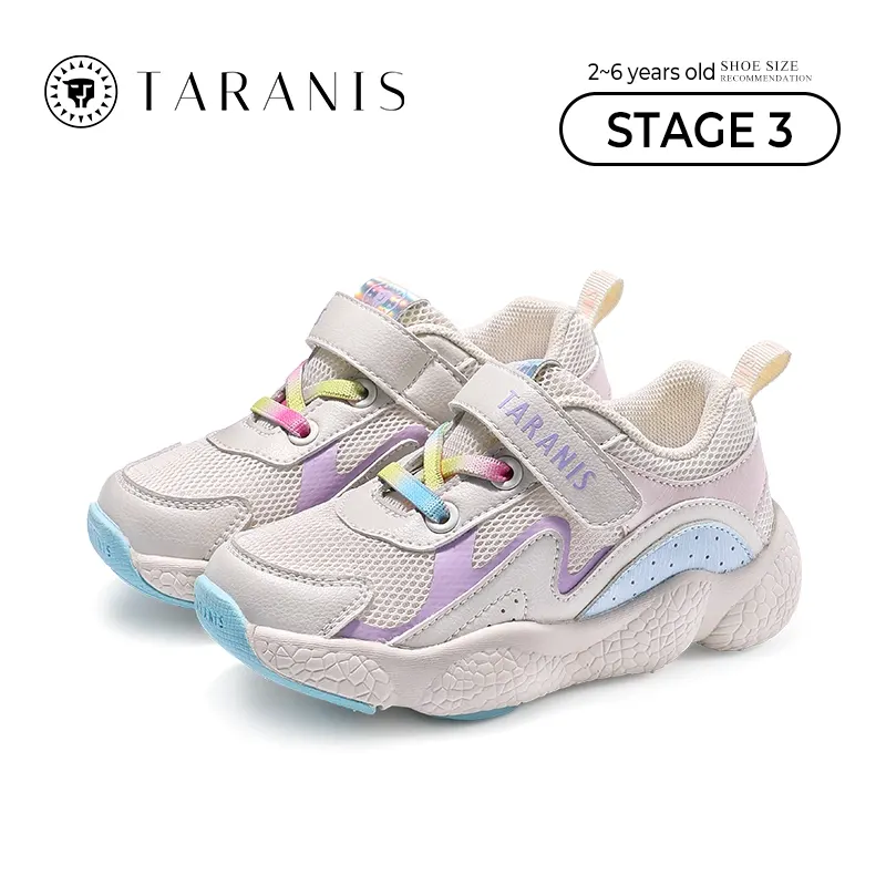 TARANIS2023 Children's Shoes Spring New Casual Shoes Non-slip Running 