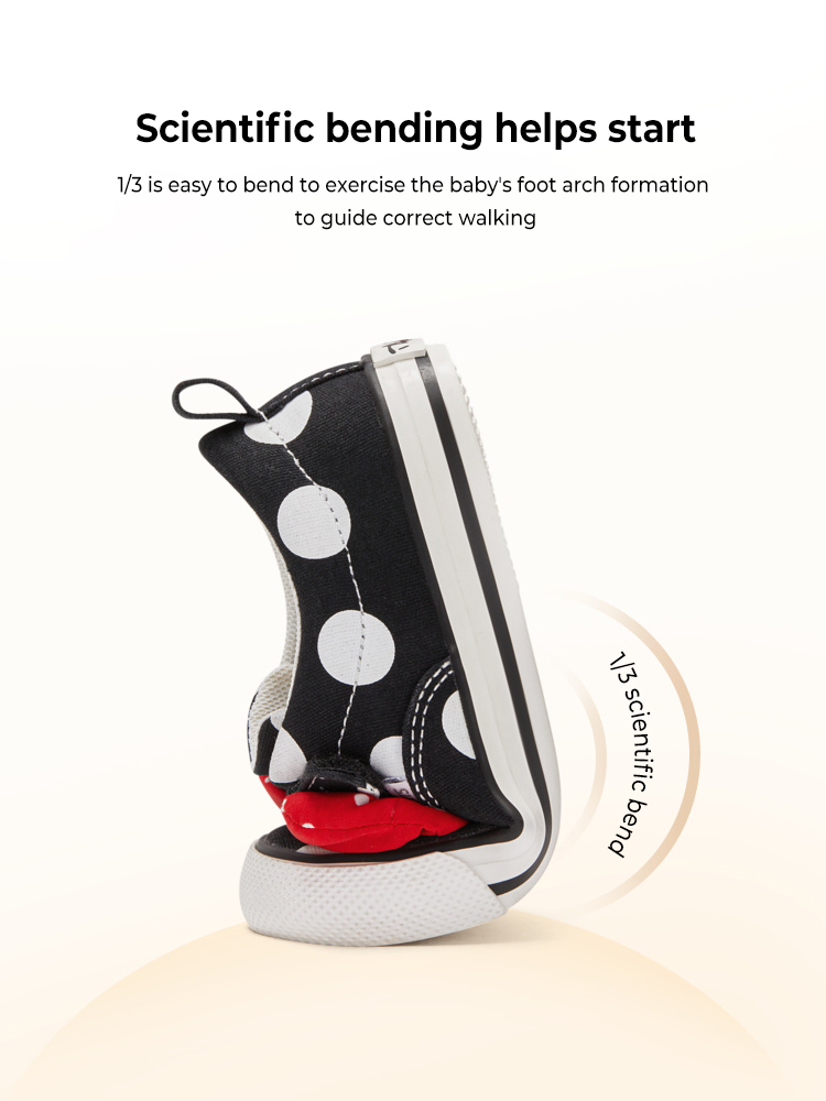 TARANISkids 2022 Autumn Polka Dot Breathable Canvas Shoes