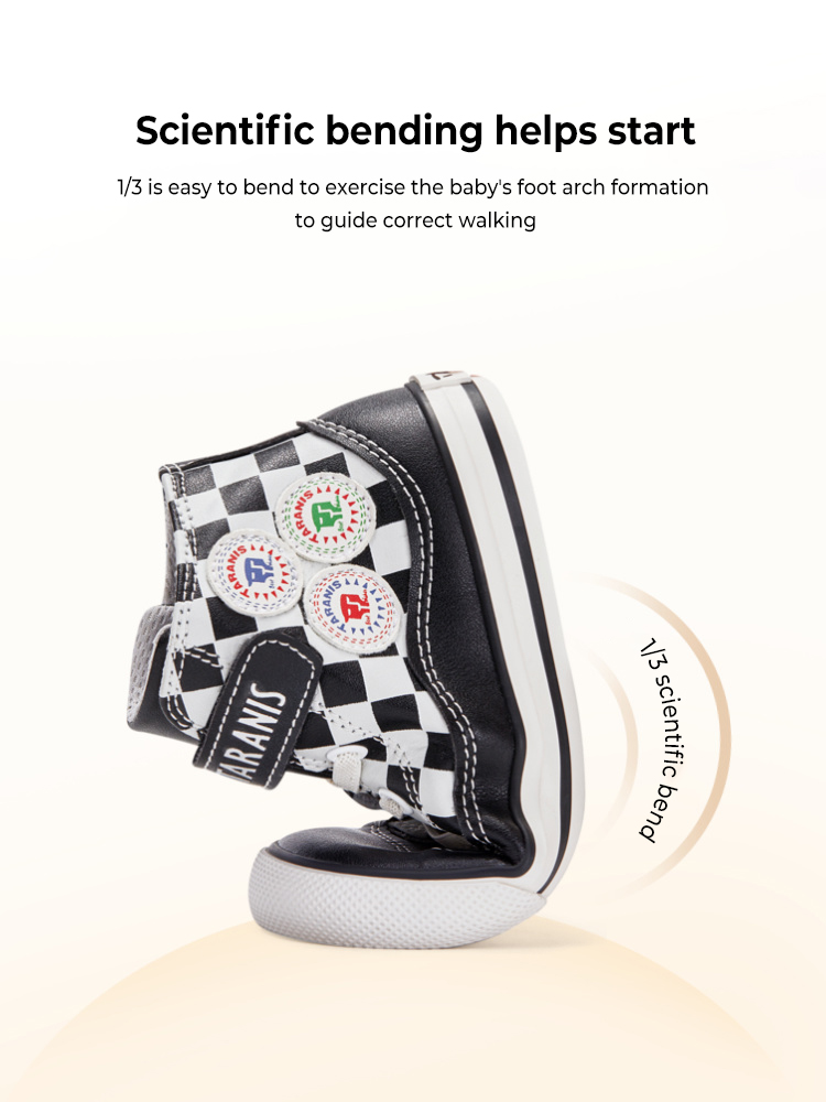 TARANISkids Three Lions Autumn 2022 Checkerboard Fashion Sneakers