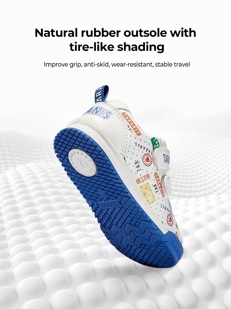 TARANISkids Spring New Soft Bottom Breathable Bread Shoes
