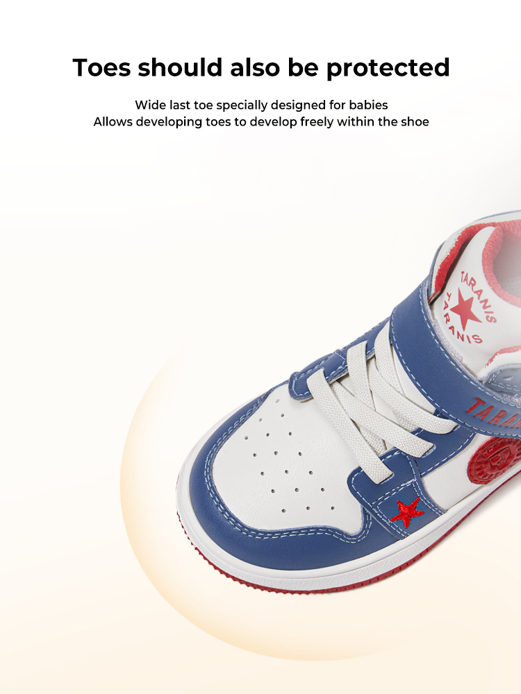 TARANISkids 2022 New Boys Sports Shoes High Top Casual Non-slip Soft S