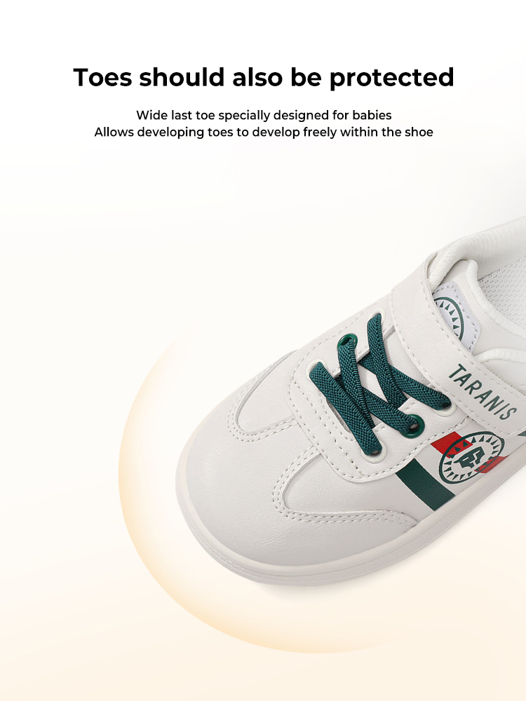 TARANISkids 2022 New Children's Low Top White Shoes