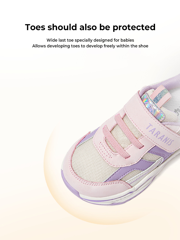 TARANISkids Autumn New Girls' Shoes Functional Sports Shoes Soft Bottom Non-slip Campus Casual Shoes