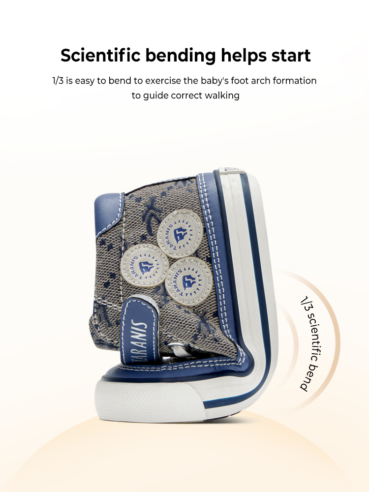 TARANISkids Autumn New High Top Anti Slip Canvas Shoes