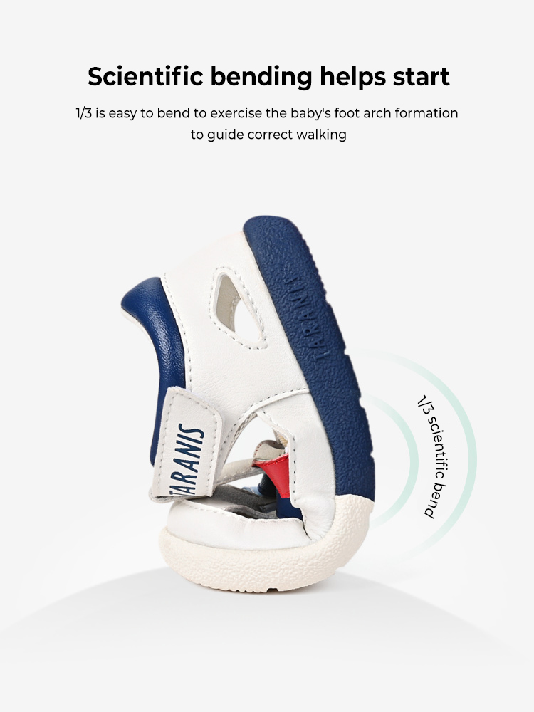 TARANISkids Kids Anti Kick Baby Toddler Shoes Summer Non Slip Soft Sole Sandals