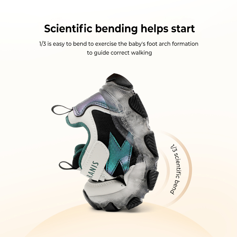 TARANISkids Autumn Mesh Flash Light Shoes