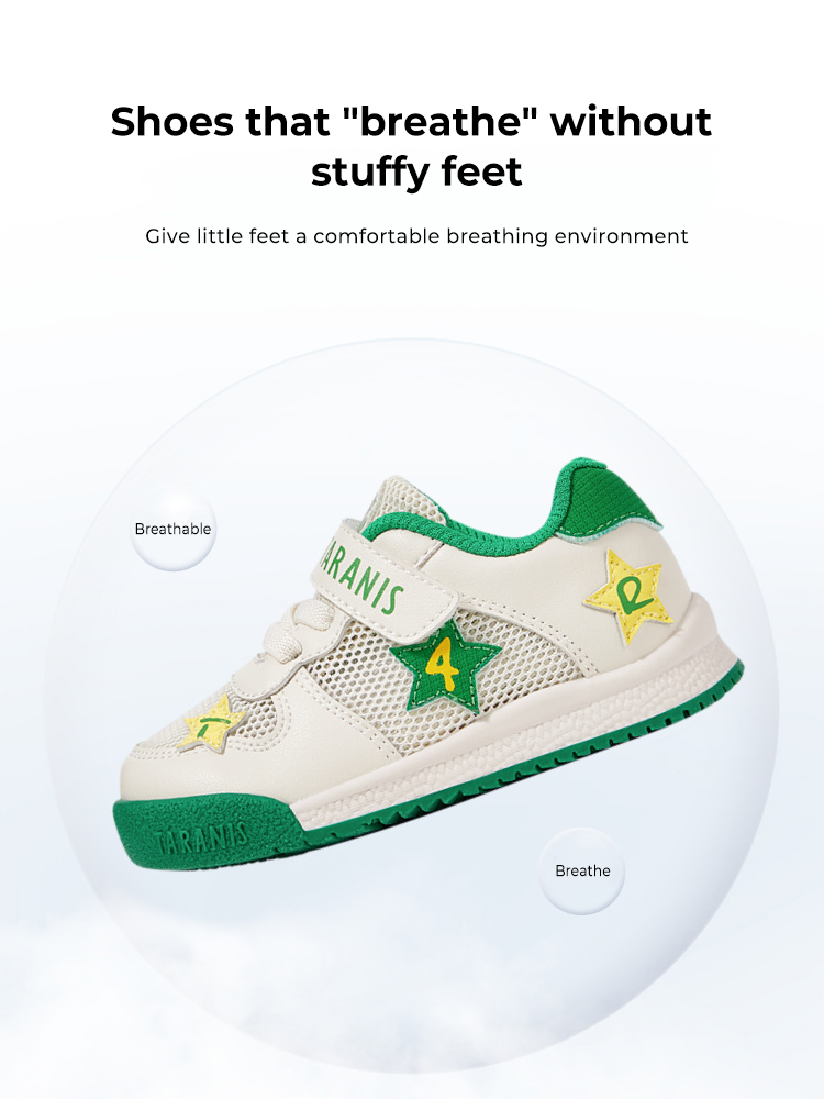 TARANISkids Summer New Children's Shoes Mesh Breathable Bread Shoes Non-slip Soft Bottom