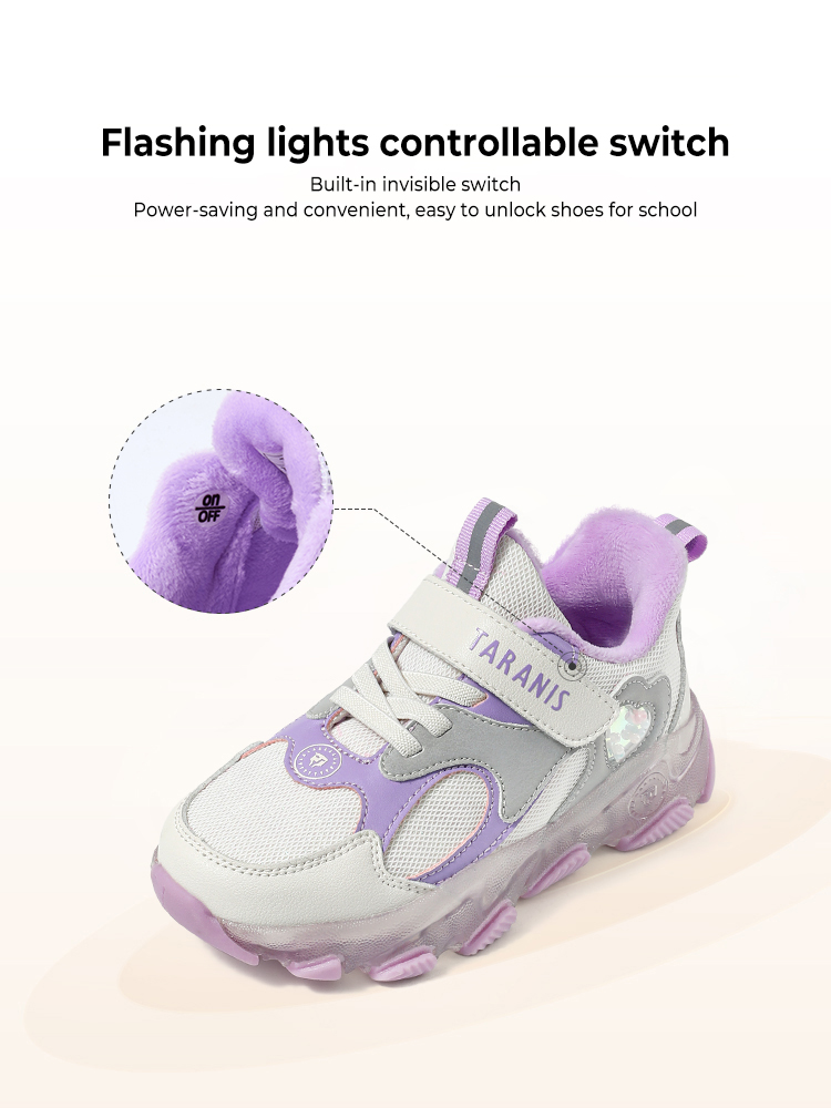 TARANISkids Winter New Fleece Warm Sneakers