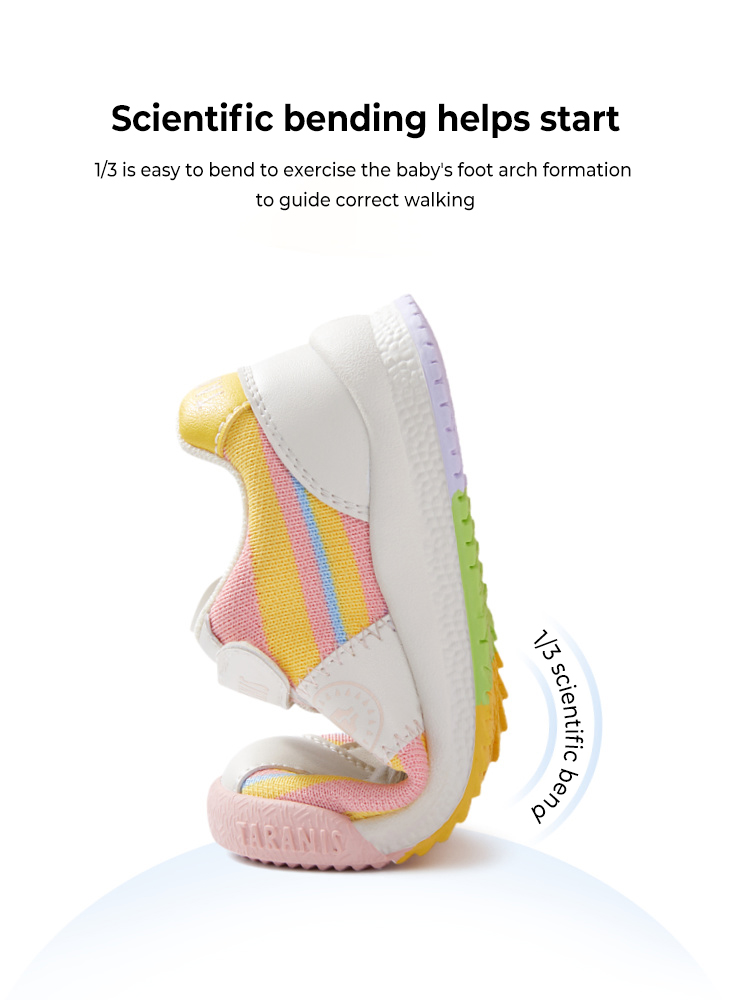 TARANISkids Spring Non-slip Soft Bottom Mesh Breathable Casual Shoes
