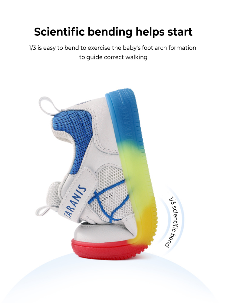 TARANISkids Spring Breathable Lightweight Soft Sole Sneakers