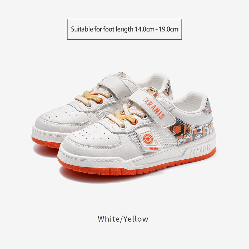 TARANISkids 2023 Spring Graffiti Soft Sole Low Top Sneakers