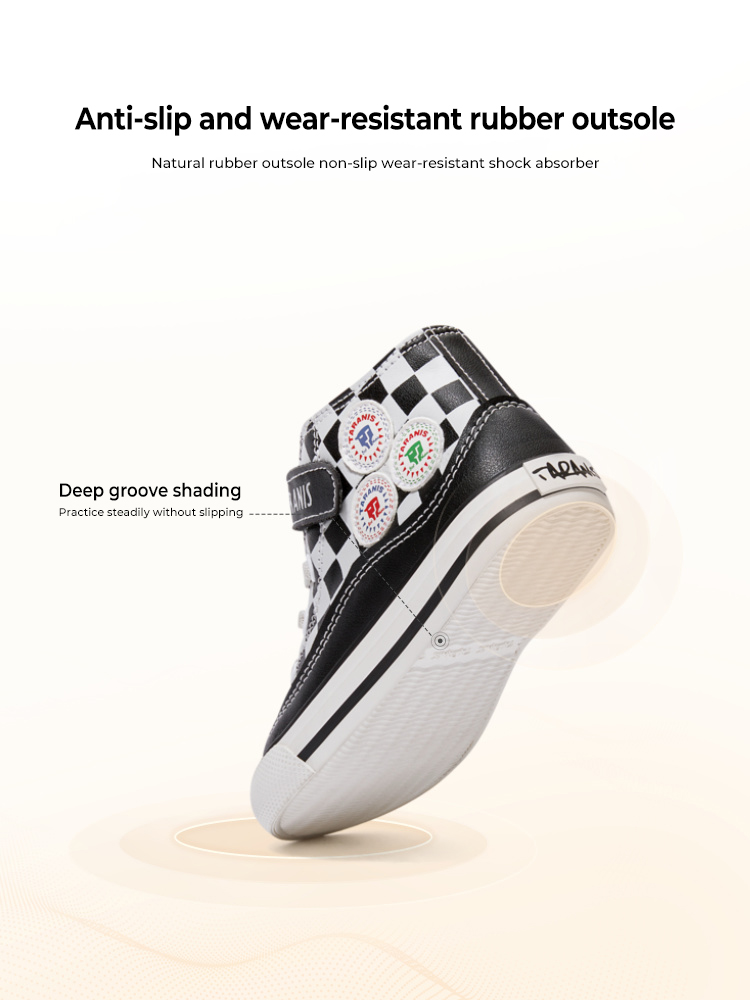 TARANISkids Three Lions Autumn 2022 Checkerboard Fashion Sneakers