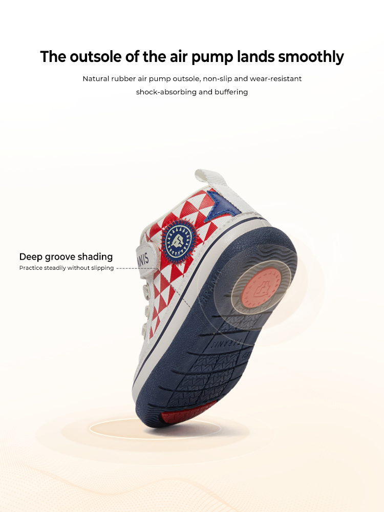 TARANISkids 211 Autumn Plaid Non-slip Sneakers