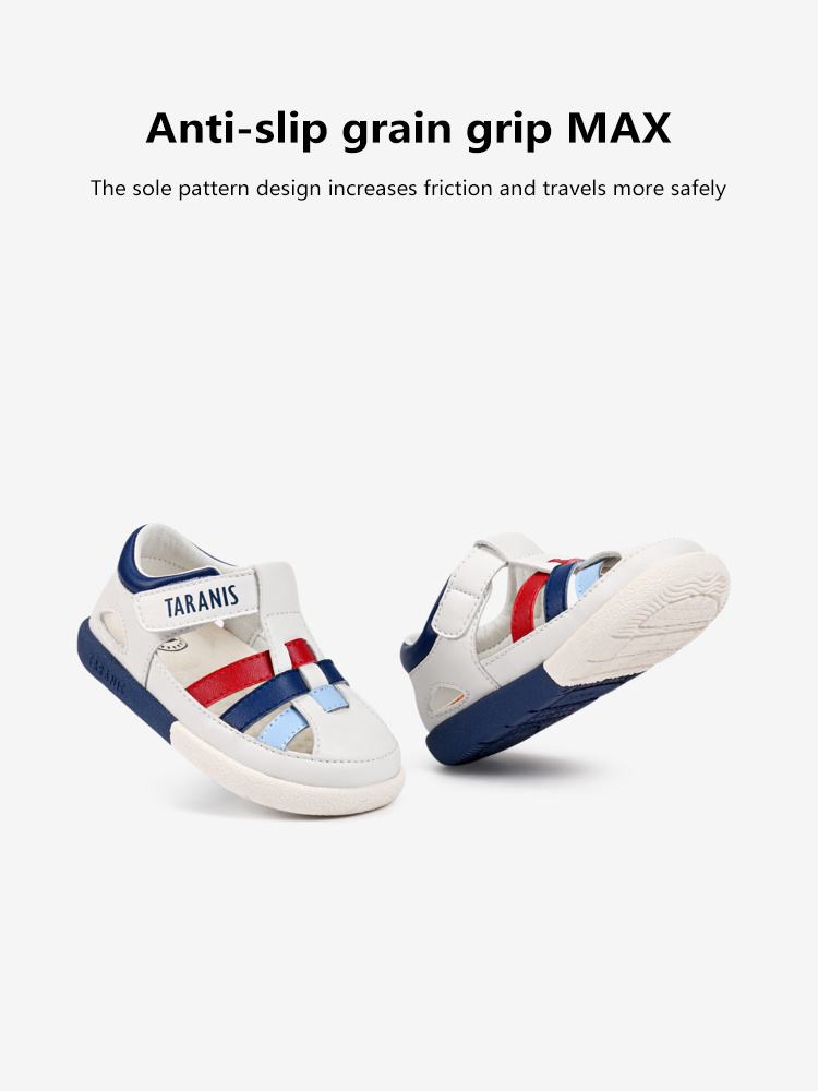 TARANISkids Kids Anti Kick Baby Toddler Shoes Summer Non Slip Soft Sole Sandals