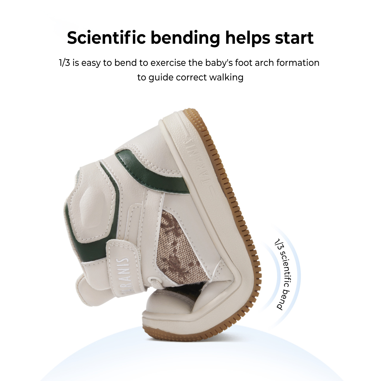 TARANISkids Spring New Non-slip Soft Sole High Top Ankle Support Child