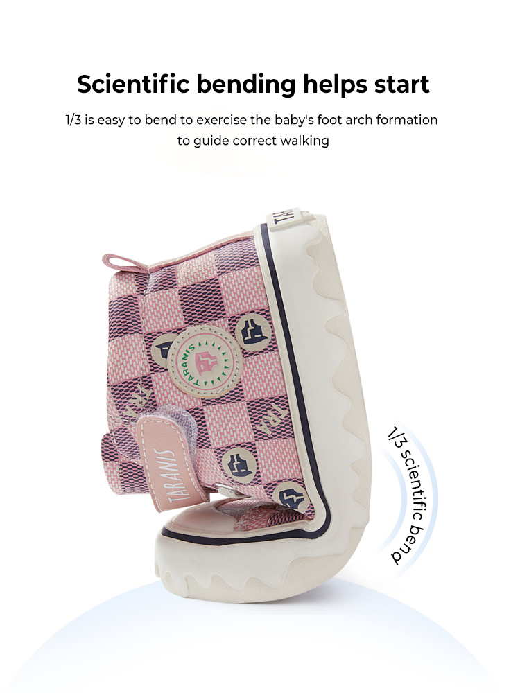 TARANISkids Spring New Children's Shoes Baotou Anti-kick Indoor Shoes 