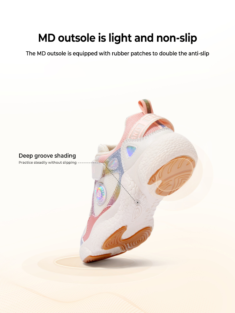 TARANISkAutumn New Mesh Panel Shoes Children's Breathable Soft Bottom 