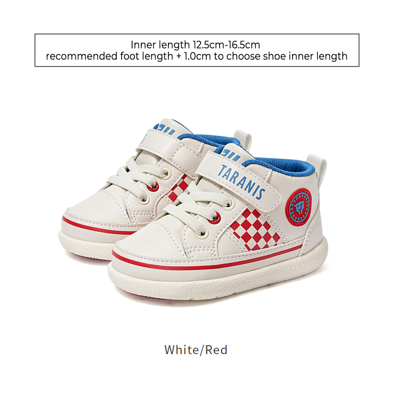 TARANISkids 2022 Autumn New Girls Middle And High Top Casual Retro Non