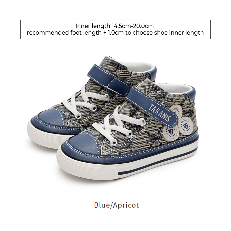 TARANISkids Autumn New High Top Anti Slip Canvas Shoes