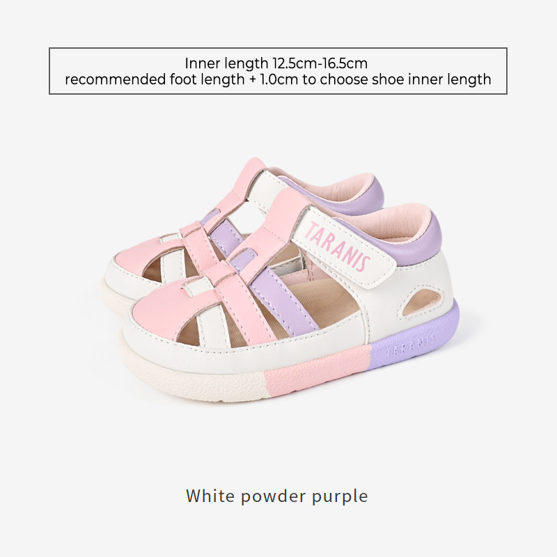 TARANISkids Kids Anti Kick Baby Toddler Shoes Summer Non Slip Soft Sole Sandals