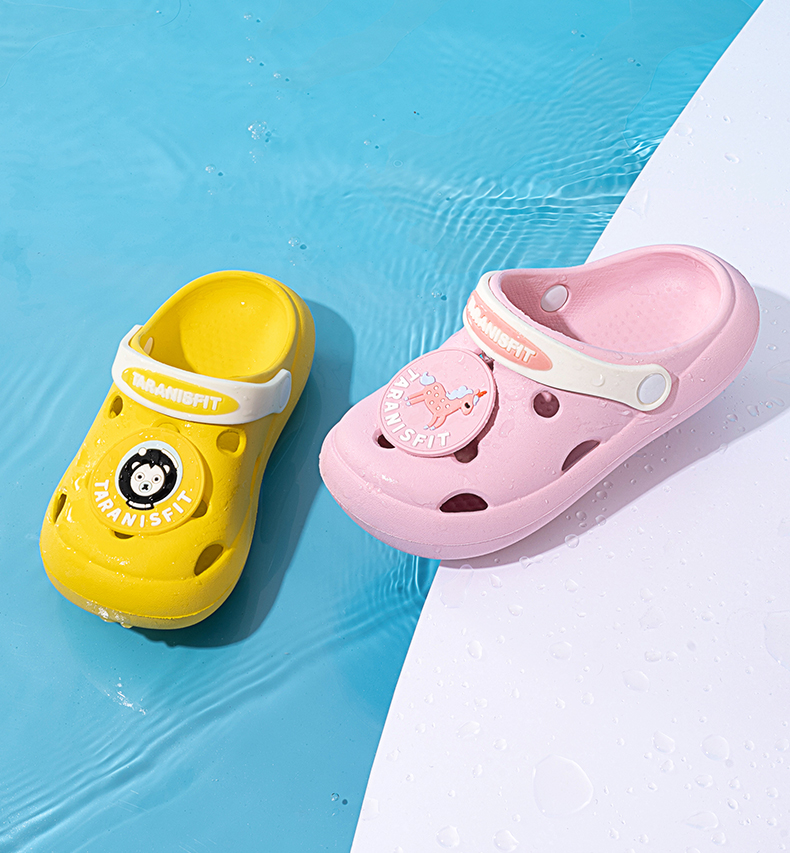 TARANISkids Fit Summer New Children's Slippers Sandals Non-slip Female Baby Breathable Boy's Beach Shoes