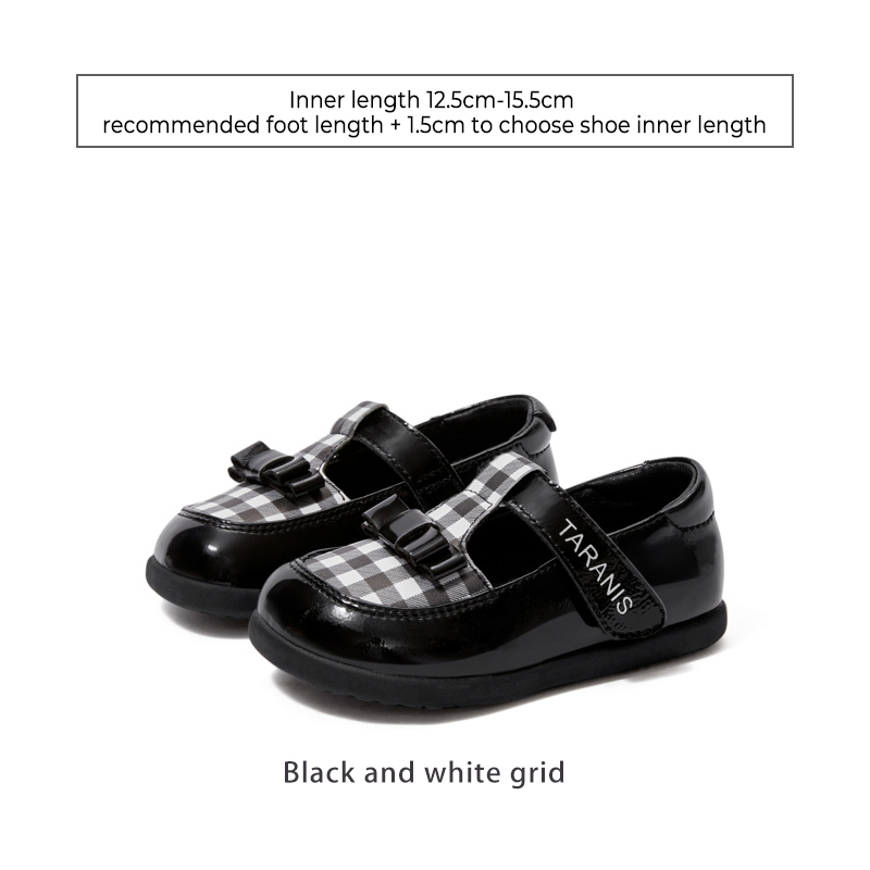 TARANISkids Autumn Black Soft Sole Show Princess Shoes
