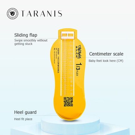 TARANISkids Healthy And Environmentally Friendly Foot Length Measuring Device For Children 0-8 Years Old