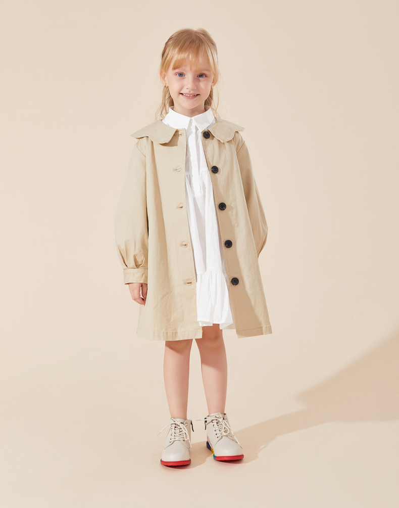 Winter new girls' shoes children's boots Rainbow bottom Martin boots and velvet boots soft bottom ankle boots