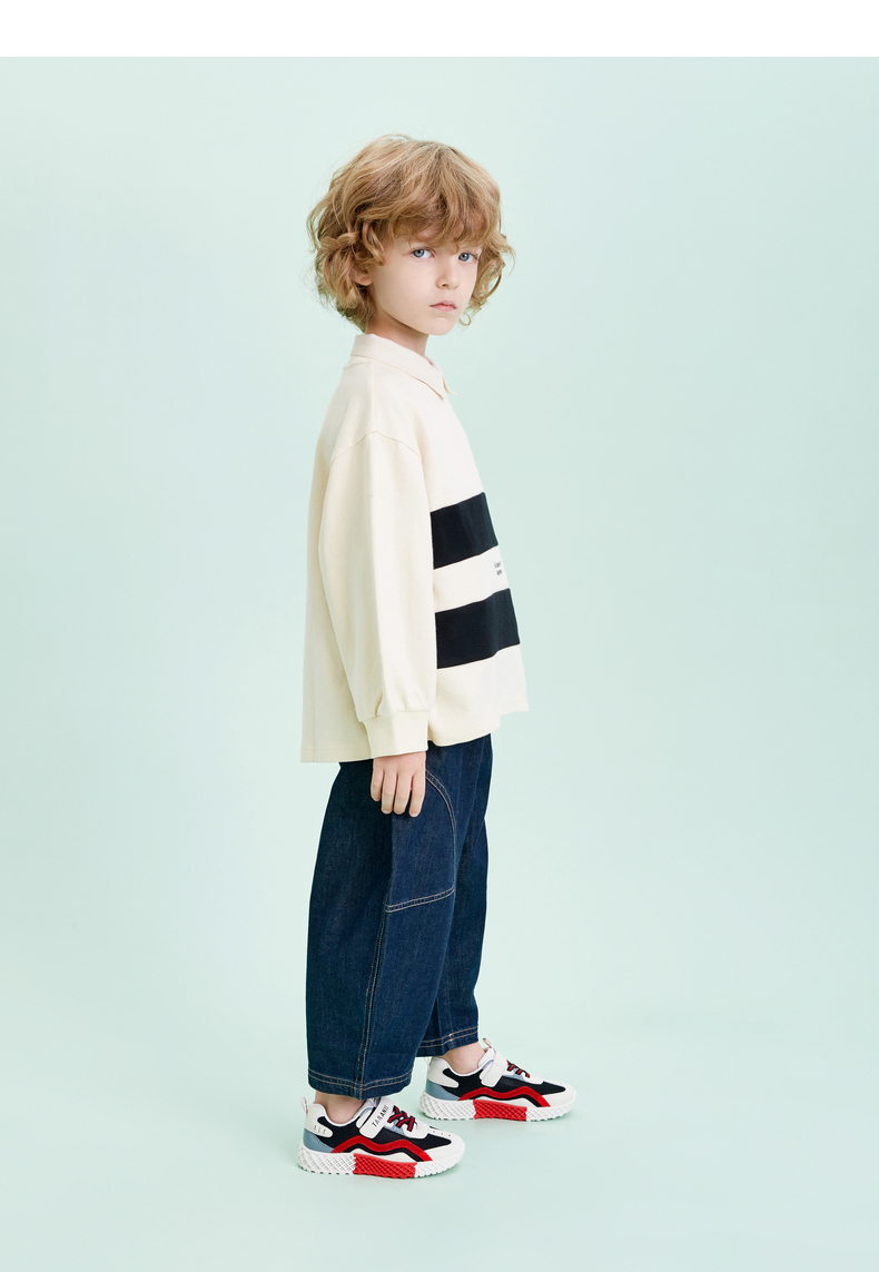 TARANIS Spring New Breathable Sports Shoes Soft Bottom Leisure Shoes Children Running Shoes Boys Non Slip Basketball Shoes