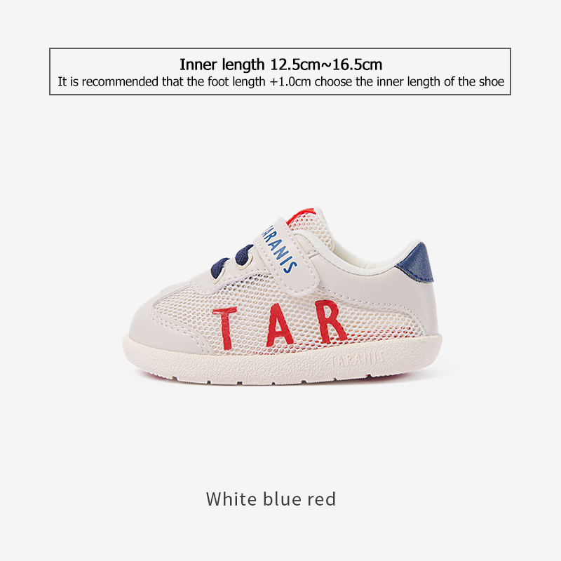 TARANISkids Summer New Mesh Breathable Soft Sole Shock Absorbers Walking Shoes