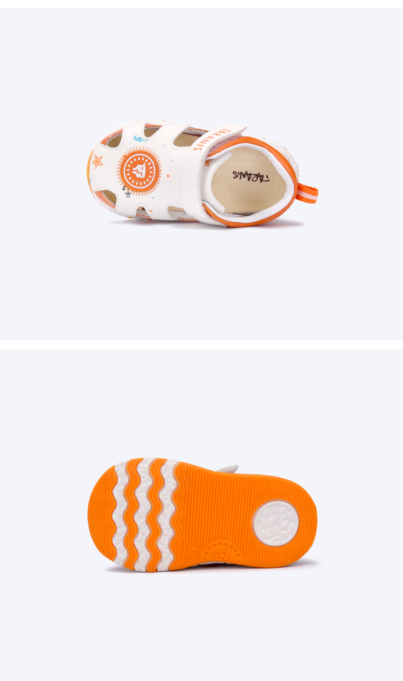 TARANIS Summer new shoes baotou anti - kick walking shoes men and women baby functional shoes anti - slip soft sandals