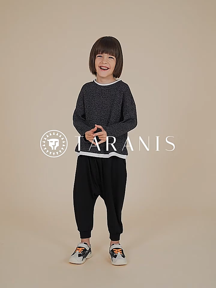 TARANIS Winter New Children's Sports Shoes Warm Add Cashmere Shoes for Boys and Girls Recreational Soft Sole Sports Shoes