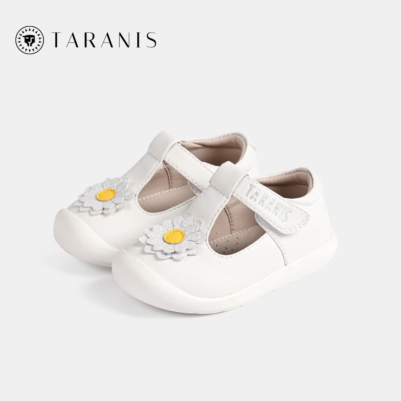 TARANIS Spring new children's shoes princess shoes girl single shoes baby non-slip soft soles small leather shoes