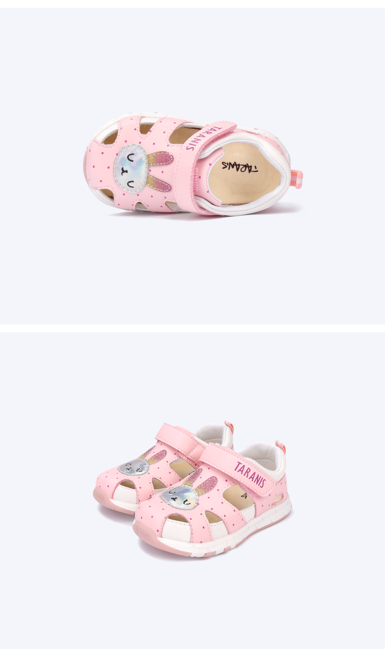 TARANIS Summer new shoes baotou anti - kick walking shoes men and women baby functional shoes anti - slip soft sandals