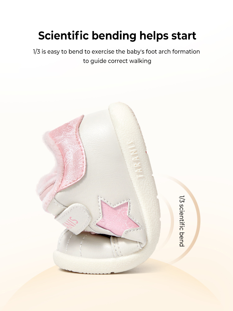 TARANISkids Casual Non-slip Baby Shoes Warm Toddler Shoes