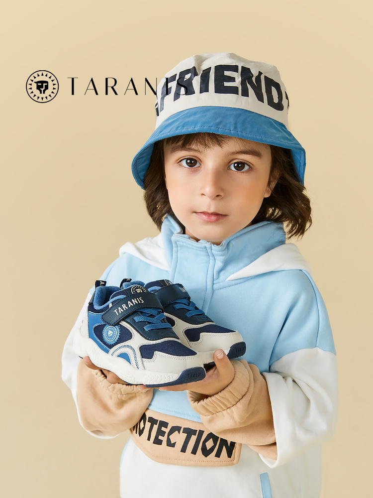 TARANISkidsWinter New Children's Casual Shoes Non-slip Running Fleece 