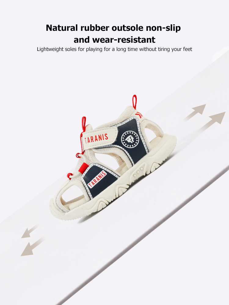 TARANISkids Summer New Soft Bottom Covered Head Functional Sandals