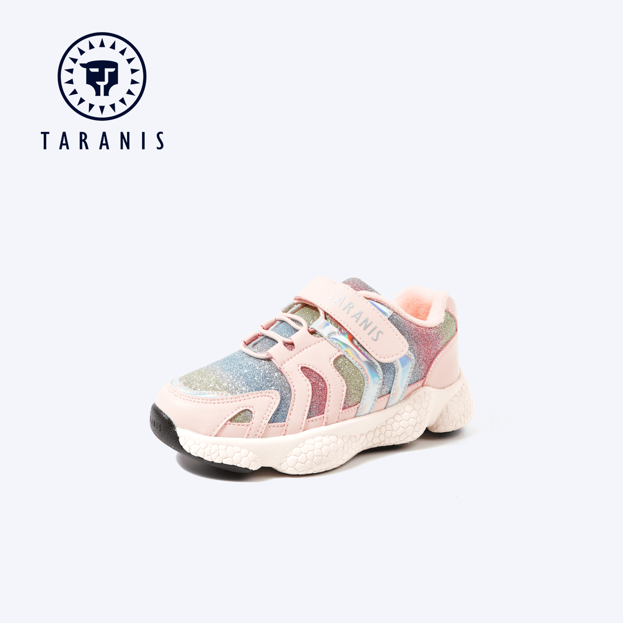 TARANIS Winter New Sun Yat-sen Children's Casual Shoes Warm Shining Children's Shoes Popcorn Children's Sports Shoes