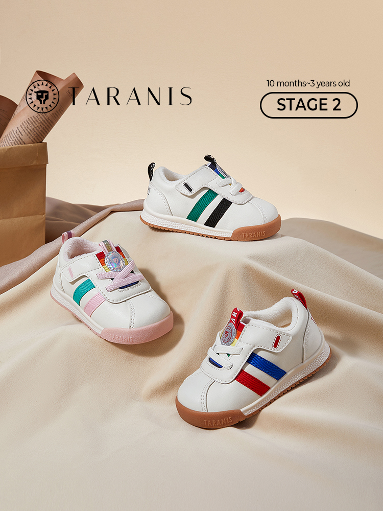 TARANISkids Warm Fleece Baby Anti-kick Casual Functional Shoes