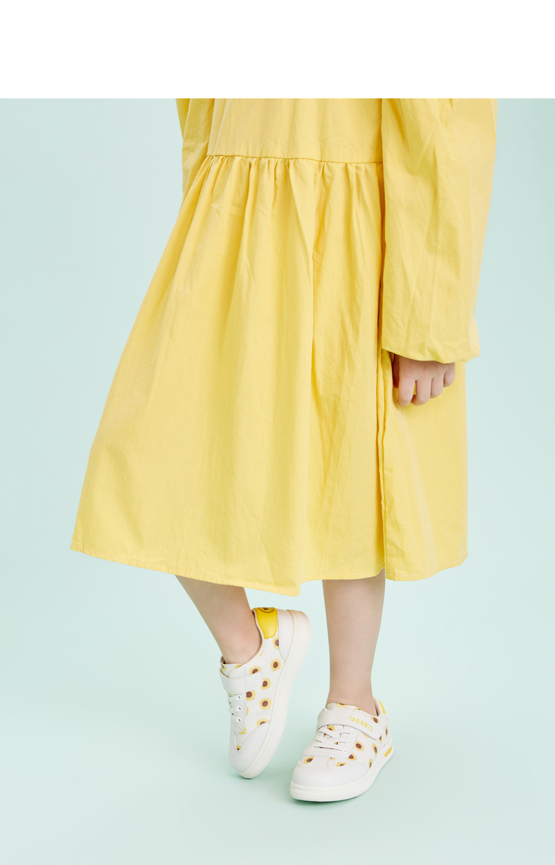 TARANIS Spring new boys shoes children sports white shoes girls children shoes soft soles running shoes