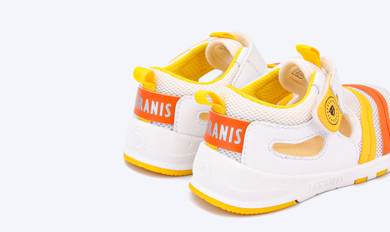 TARANIS Caterpillar children's shoes summer boys baby net cloth breathable sports shoes bao Toe kick prevention function walking shoes women