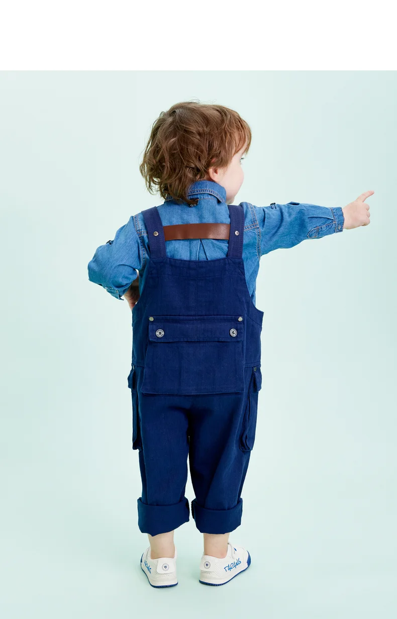 TARANIS Spring new children's shoes boys soft bottom toddler shoes breathable punch functional shoes children's bread shoes