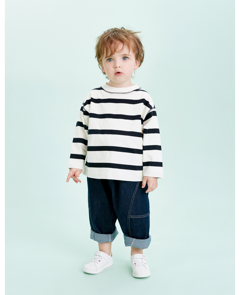 TARANIS Spring new children's shoes boys breathable little white shoes toddler shoes women baby non-slip soft sole functional shoes