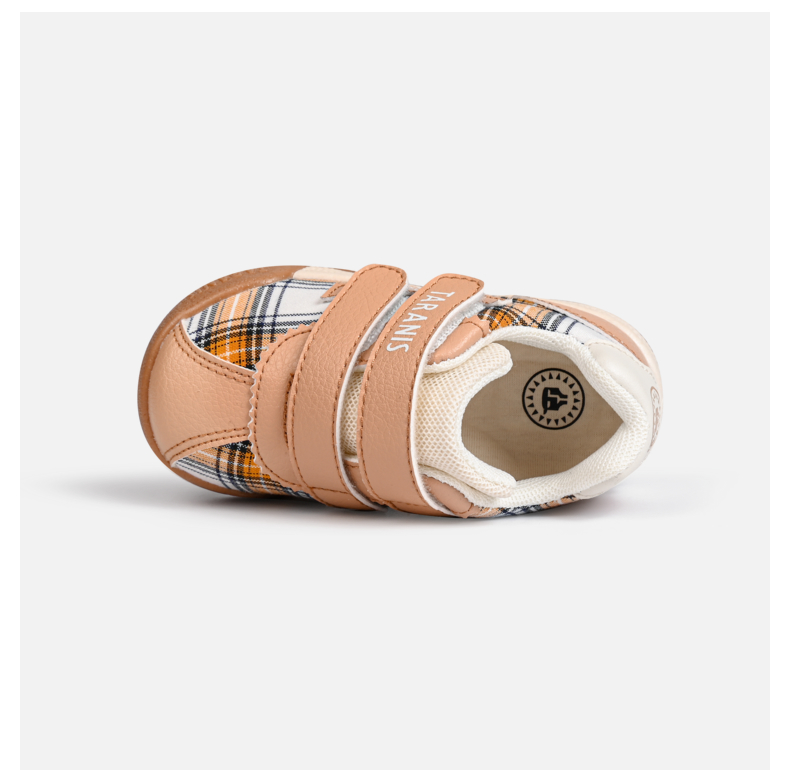 TARANIS Spring new children's shoes boys baby plaid toddler shoes children's sports shoes girls function bread shoes
