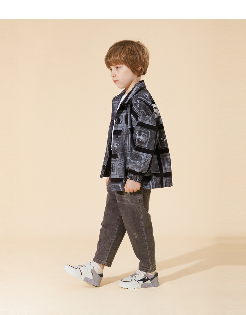 TARANIS Autumn new children's shoes children's board shoes boys casual shoes non slip soft sole sneakers girls' shoes