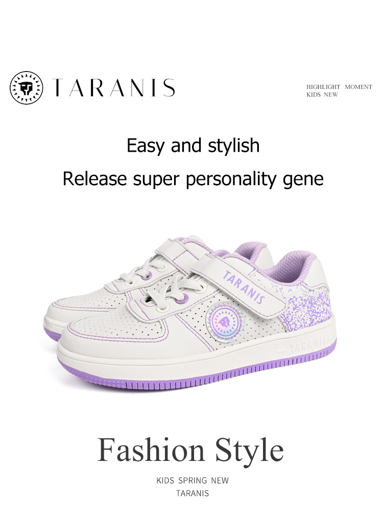 TARANIS kids 2022 Spring Girls Cool Board Shoes